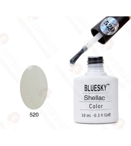 Bluesky Shellac 520 Mother of Pearl