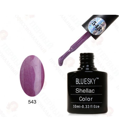  Bluesky Shellac  543 Vexed Violette