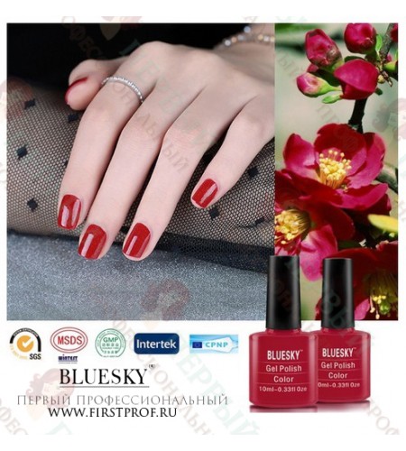 Bluesky Shellac 509 Red Baroness