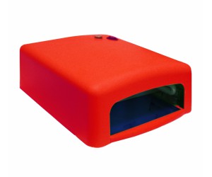 УФ лампа 36Ватт с таймером, красный цвет