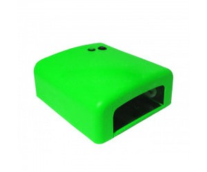 УФ лампа 36Ватт с таймером, зелёный цвет