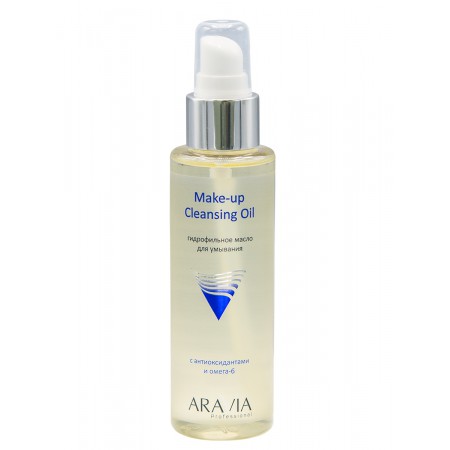 Гидрофильное масло для умывания ARAVIA Professional с антиоксидантами и омега-6 Make-up Cleansing Oil, 110 мл
