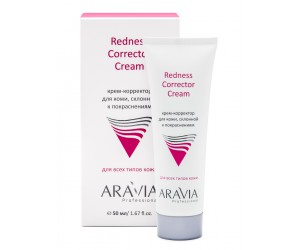 Крем-корректор для кожи лица, склонной к покраснениям ARAVIA Professional Redness Corrector Cream, 50 мл