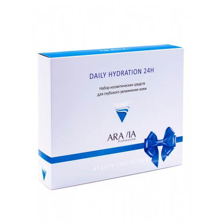Набор для грлубокого увлажнения кожи ARAVIA Professional Daily Hydration 24H, 1 шт