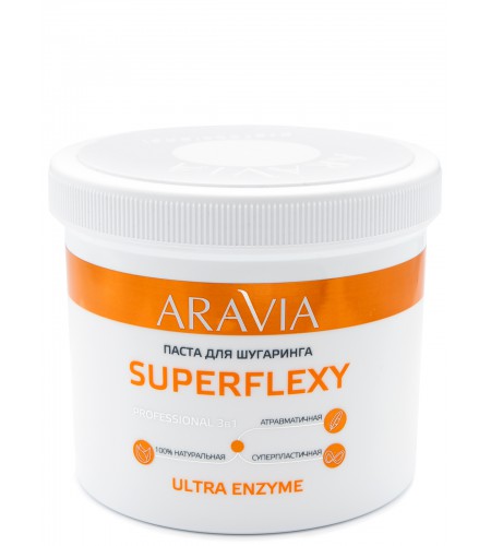 Паста для шугаринга ARAVIA Professional SUPERFLEXY Ultra Enzyme, 750 гр