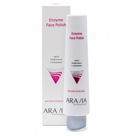 Паста-эксфолиант с энзимами для лица ARAVIA Professional Enzyme Face Polish, 100мл