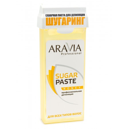 Сахарная паста для шугаринга в картридже ARAVIA Professional, медовая, очень мягкой консистенции, 150 гр