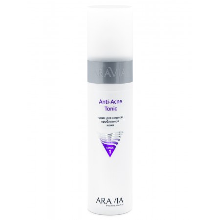 Тоник для жирной проблемной кожи ARAVIA Professional Anti-Acne Tonic, 250 мл