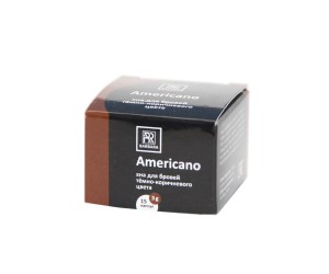 Хна для бровей Barbara темно-коричневая "Americano", 3 г