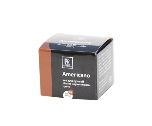 Хна для бровей Barbara темно-коричневая "Americano", 6 г