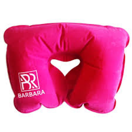 Подушка надувная (розовая)