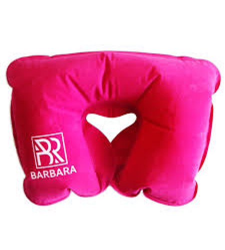 Подушка надувная (розовая)