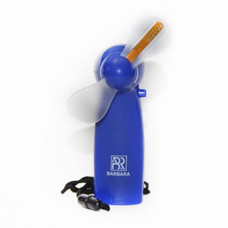 Вентилятор для сушки ресниц с LED синий