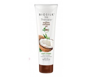 Крем с органическим кокосовым маслом BioSilk Silk Therapy With Coconut Oil Curl Cream 147мл