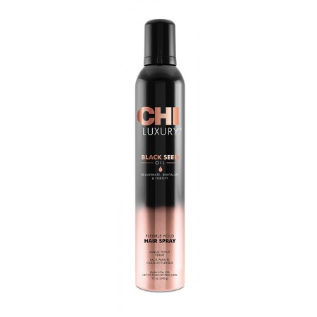 Лак для волос CHI Luxury с маслом семян черного тмина подвижной фиксации, 340 г