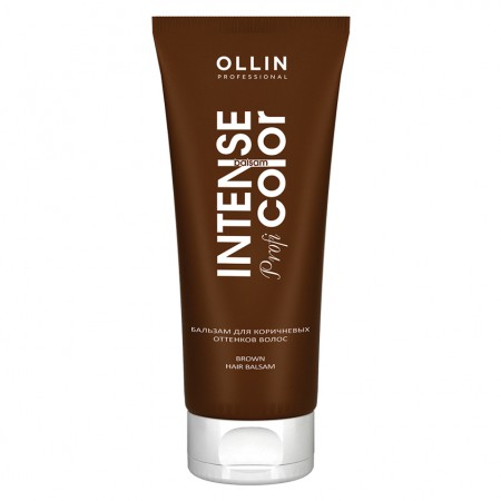 Бальзам для коричневых оттенков волос OLLIN INTENSE Profi COLOR (Brown hair balsam), 200 мл