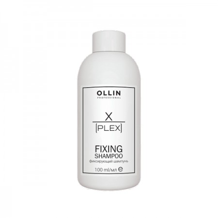 Фиксирующий шампунь OLLIN X-PLEX Fixing Shampoo, 100 мл