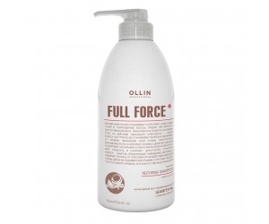 Интенсивный восстанавливающий шампунь с маслом кокоса OLLIN FULL FORCE, 750 мл