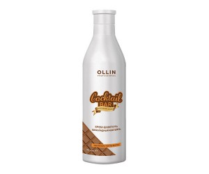 Крем-шампунь "Шоколадный коктейль" Шелковистость волос OLLIN Cocktail BAR, 500 мл