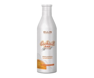 Крем-шампунь "Яичный коктейль" Восстановление волос OLLIN Cocktail BAR, 500 мл