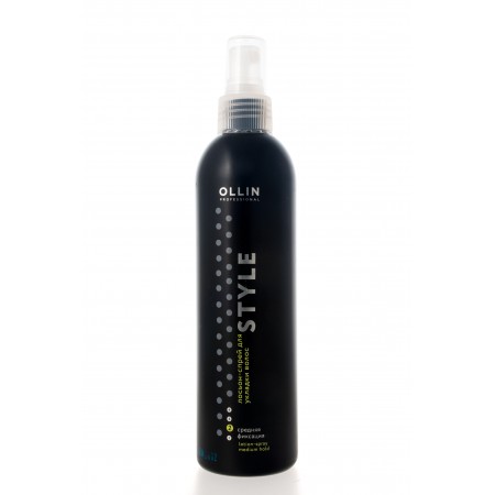 Лосьон-спрей для укладки волос средней фиксации OLLIN STYLE (Lotion-Spray Medium), 250 мл