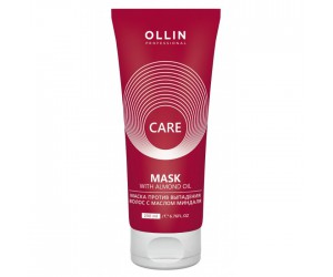 Маска против выпадения волос с маслом миндаля OLLIN CARE (Almond Oil Mask), 200 мл