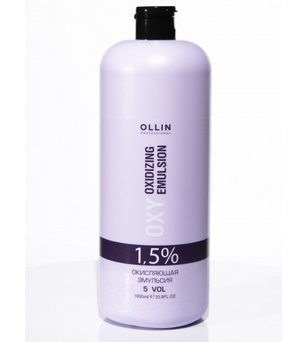 Окисляющая эмульсия 1,5% 5vol. OLLIN performance OXY (Oxidizing Emulsion), 1000 мл