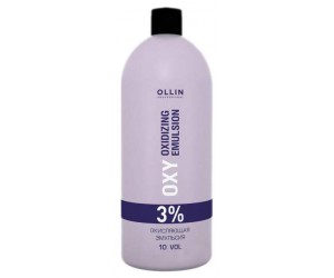 Окисляющая эмульсия 3% 10vol. OLLIN OXY (Oxidizing Emulsion), 1000 мл