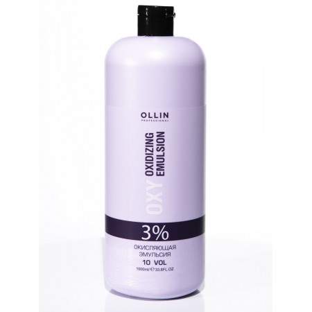 Окисляющая эмульсия 3% 10vol. OLLIN performance OXY (Oxidizing Emulsion), 1000 мл