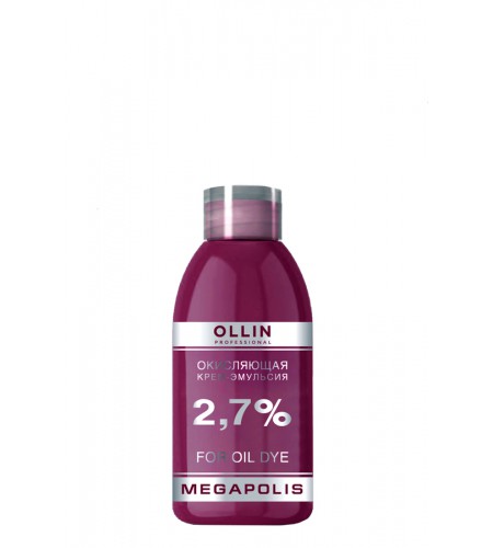 Окисляющая крем-эмульсия 2,7% OLLIN MEGAPOLIS, 75мл
