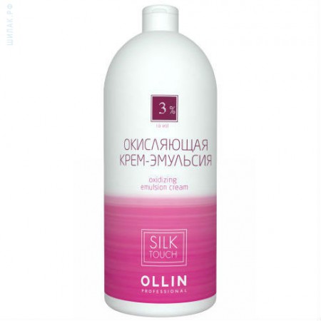 Окисляющая крем-эмульсия 3% 10vol. OLLIN silk touch (Oxidizing Emulsion cream), 1000 мл