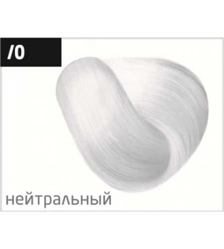 Перманентная крем-краска для волос OLLIN COLOR 0/0 корректор нейтральный, 100 мл
