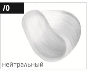 Перманентная крем-краска для волос OLLIN COLOR 0/0 корректор нейтральный, 60 мл