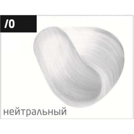 Перманентная крем-краска для волос OLLIN COLOR 0/0 корректор нейтральный, 60 мл