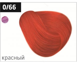Перманентная крем-краска для волос OLLIN COLOR 0/66 корректор красный, 60 мл