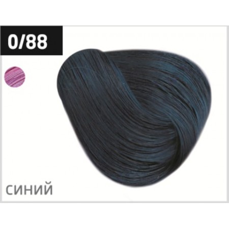 Перманентная крем-краска для волос OLLIN COLOR 0/88 корректор синий, 100 мл