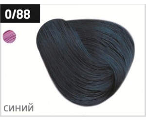 Перманентная крем-краска для волос OLLIN COLOR 0/88 корректор синий, 60 мл