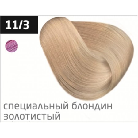 Перманентная крем-краска для волос OLLIN COLOR 11/3 специальный блондин золотистый, 100 мл
