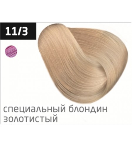 Перманентная крем-краска для волос OLLIN COLOR 11/3 специальный блондин золотистый, 60 мл