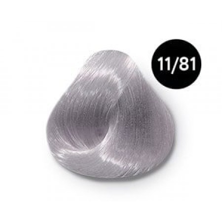 Перманентная крем-краска для волос OLLIN COLOR 11/81 специальный блондин жемчужно-пепельный, 100 мл