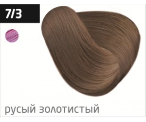 Перманентная крем-краска для волос OLLIN COLOR 7/3 русый золотистый, 100 мл