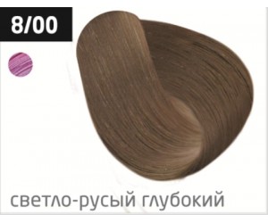 Перманентная крем-краска для волос OLLIN COLOR 8/00 светло-русый глубокий, 100 мл