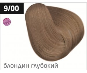 Перманентная крем-краска для волос OLLIN COLOR 9/00 блондин глубокий, 100 мл