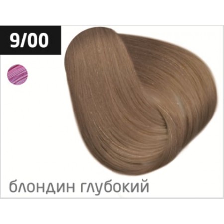 Перманентная крем-краска для волос OLLIN COLOR 9/00 блондин глубокий, 60 мл