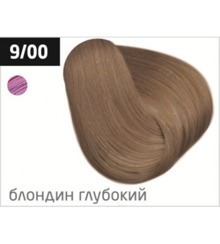 Перманентная крем-краска для волос OLLIN COLOR 9/00 блондин глубокий, 60 мл