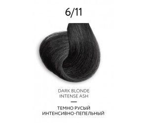 Перманентная крем-краска для волос OLLIN COLOR Platinum Collection 6/11, 100 мл