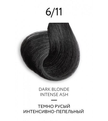 Перманентная крем-краска для волос OLLIN COLOR Platinum Collection 6/11, 100 мл
