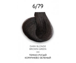 Перманентная крем-краска для волос OLLIN COLOR Platinum Collection 6/79, 100 мл