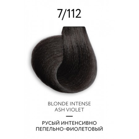 Перманентная крем-краска для волос OLLIN COLOR Platinum Collection 7/112, 100 мл