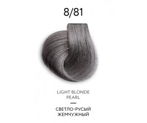 Перманентная крем-краска для волос OLLIN COLOR Platinum Collection 8/81, 100 мл